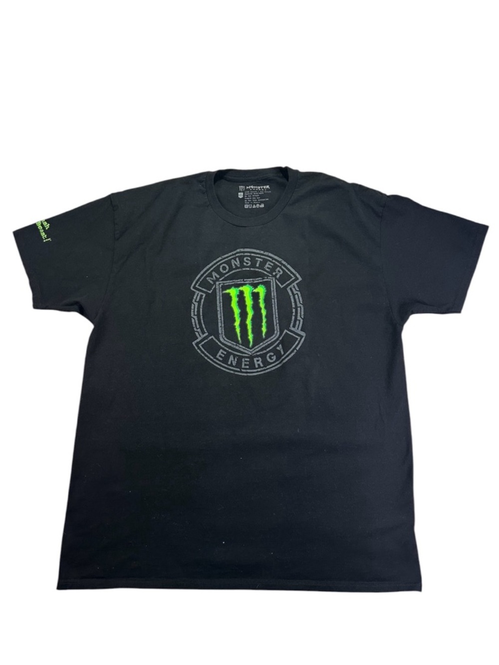Monster Energy Drink Men’s Tshirt Black
Size XXL
